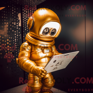 Gull Astronaut maskot drakt...