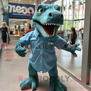 Costume de mascotte T Rex...