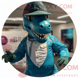Costume de mascotte T Rex...