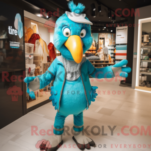 Disfraz de mascota pavo...