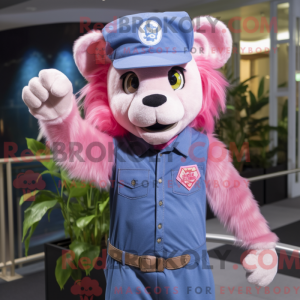 Costume de mascotte de lion...