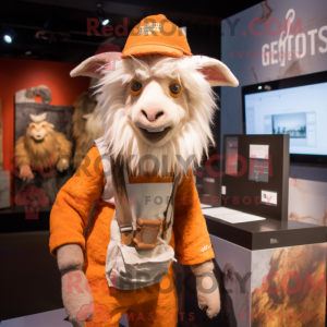 Rust Angora Geit mascotte...