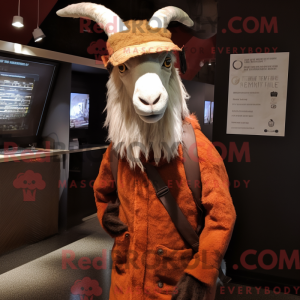 Rust Angora Geit maskot...