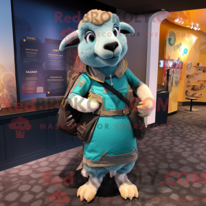 Costume de mascotte de Ram...
