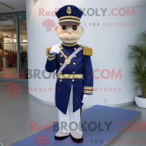 Disfraz de mascota Navy...