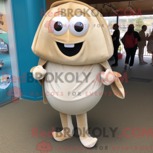Beige Clam Chowder mascot...