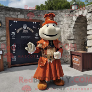 Rust Irish Castle maskot...