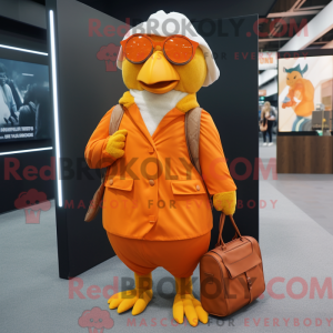 Postava maskota Orange...