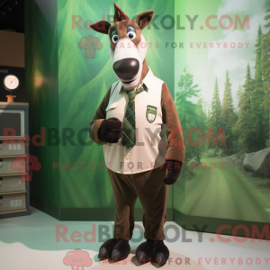 Personaggio mascotte Okapi...