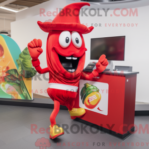 Maskottchenkostüm Red...