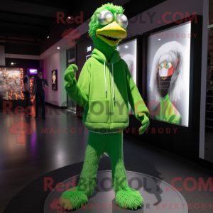 Limegrønn...