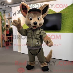 Costume mascotte d Olive...