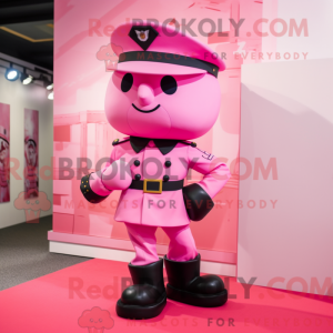 Maskottchenkostüm Pink...