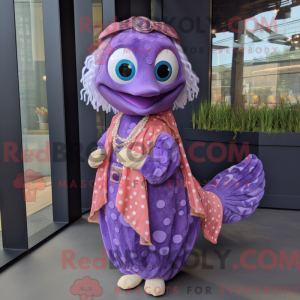 Lavendel laks maskot...
