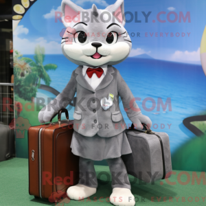 Máscara de Gato Cinzento...