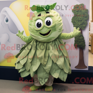 Costume de mascotte de chou...