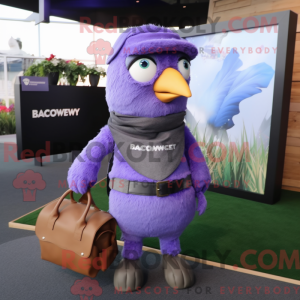 Lavendel krage maskot...