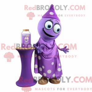 Purple Scented Candle...