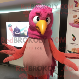 Maskottchenkostüm Rosa...