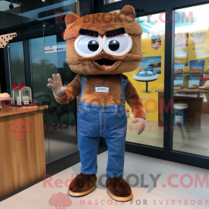 Disfraz de mascota Brown...