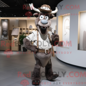 Grande figura de dragão de...