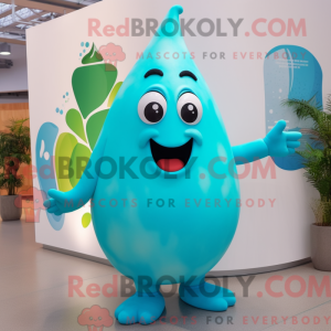Costume mascotte de poire...
