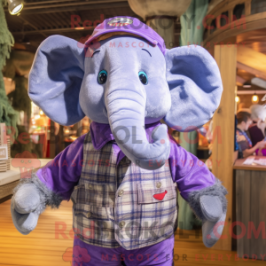 Lilla elefant maskot...