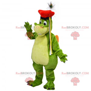 Wolf mascotte met sporttrui - Redbrokoly.com