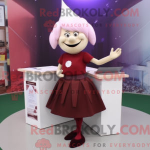 Personaggio mascotte Maroon...
