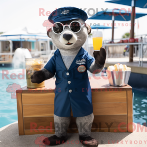 Costume mascotte de loutre...