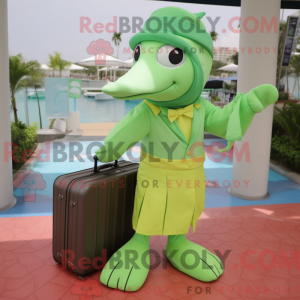 Disfraz de mascota delfín...