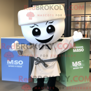 Disfraz de mascota de sopa...