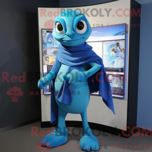 Blue Ray-maskotdraktfigure...
