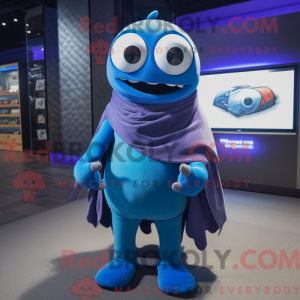 Blue Ray-maskotdraktfigure...