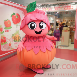 Peach Raspberry maskot...