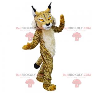 Otter maskot i ski-outfit - Redbrokoly.com