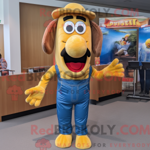 Personaggio mascotte Gold...
