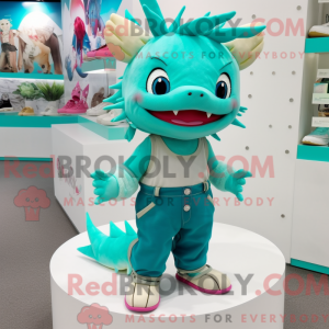 Disfraz de mascota Axolotl...