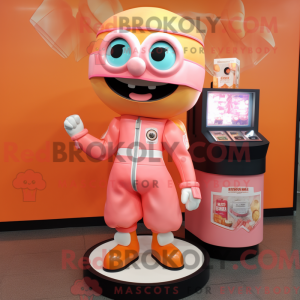 Peach Gumball Machine...
