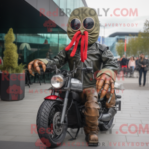 Olive Lobster maskot...