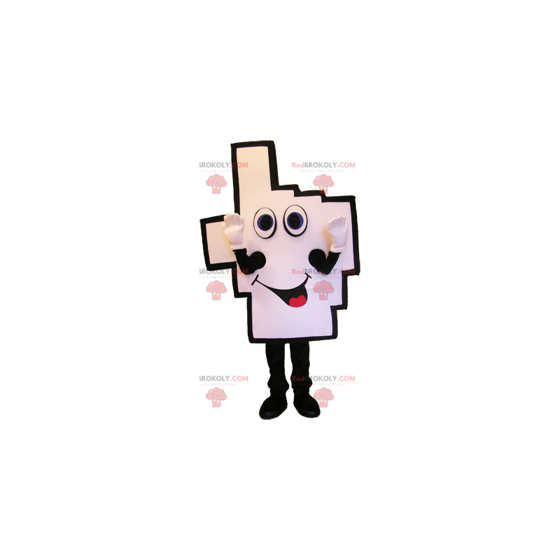 Pixel handmaskot - Redbrokoly.com