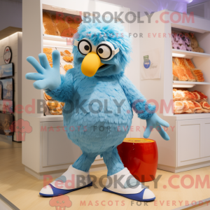Disfraz de mascota Sky Blue...