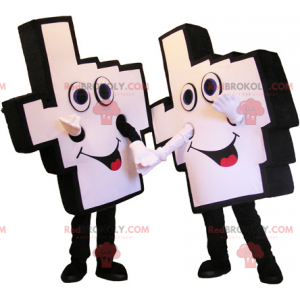 Pixel handmaskot - Redbrokoly.com