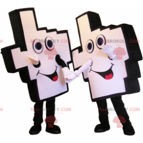 Pixel handmaskot - Redbrokoly.com