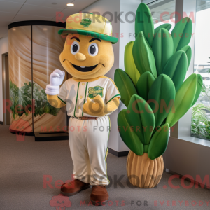 Gold Beanstalk mascot...