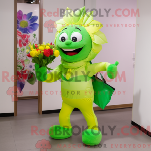 Disfraz de mascota de ramo...