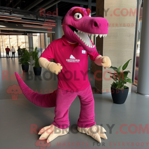 Magenta Allosaurus...