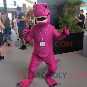 Disfraz de mascota Magenta...