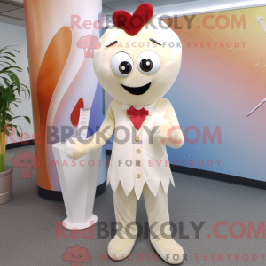 Cream Arrow Of Love mascot...