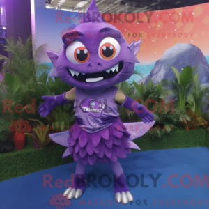Costume mascotte de Piranha...